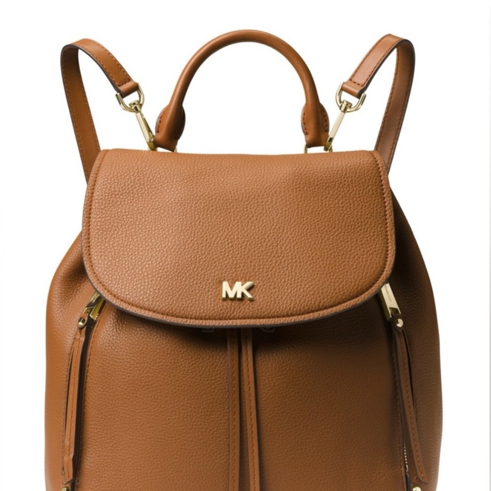 Michael Kors Acorn Leather Backpack - New With Tags
